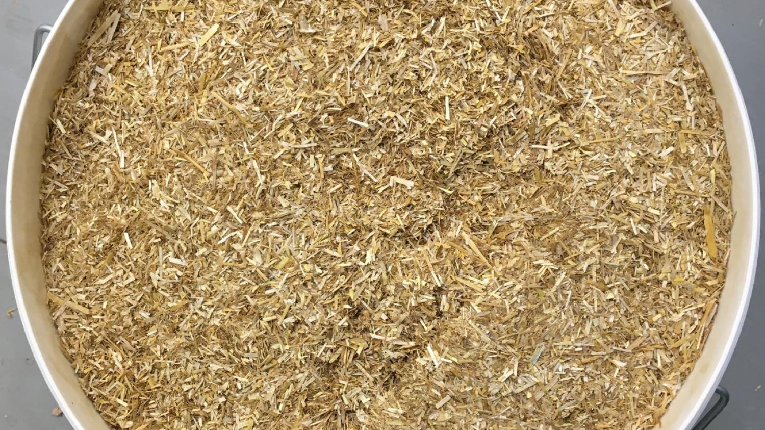 Milled Wheatstraw, copyright TNO 