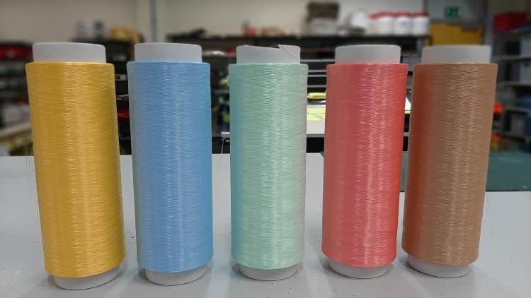 Biopolyester Filament Spools, copyright CENTEXBEL